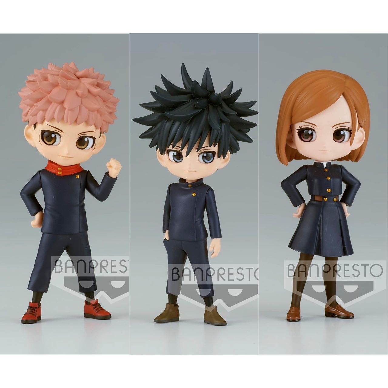Pre-order : JUJUTSU KAISEN Q POSKET PETIT VOL.1 (A:YUJI ITADORI) (B:MEGUMI FUSHIGURO) (C:NOBARA KUGISAKI)