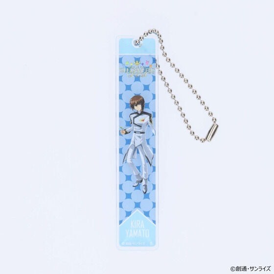 PRE-ORDER : Mobile Suit Gundam SEED Series Grand Prix 2024 Room Key Style Acrylic Charm (2 types in total)