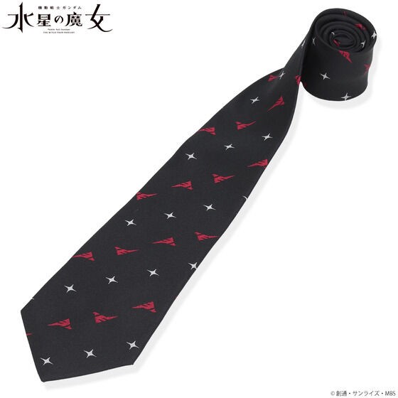 PRE-ORDER : Mobile Suit Gundam The Witch from Mercury Mark Design Necktie