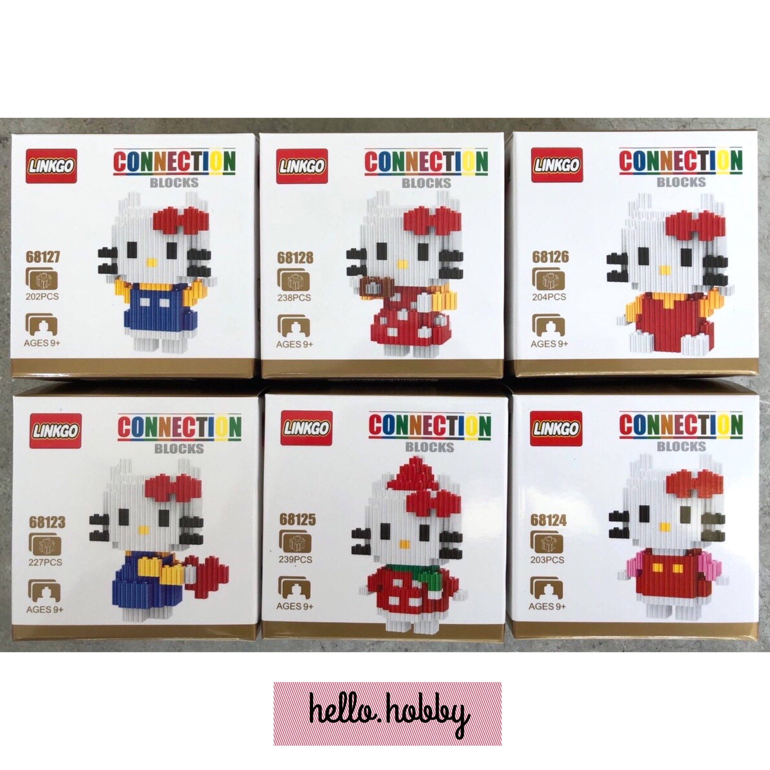Linkgo 68123-68128 Hello Kitty (แบบเฟือง)