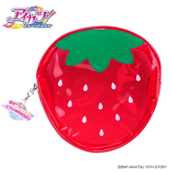 PRE-ORDER : Aikatsu! 10th STORY Hoshimiya Ichigo Dome Tour STRAWBERRY WORLD Pouch