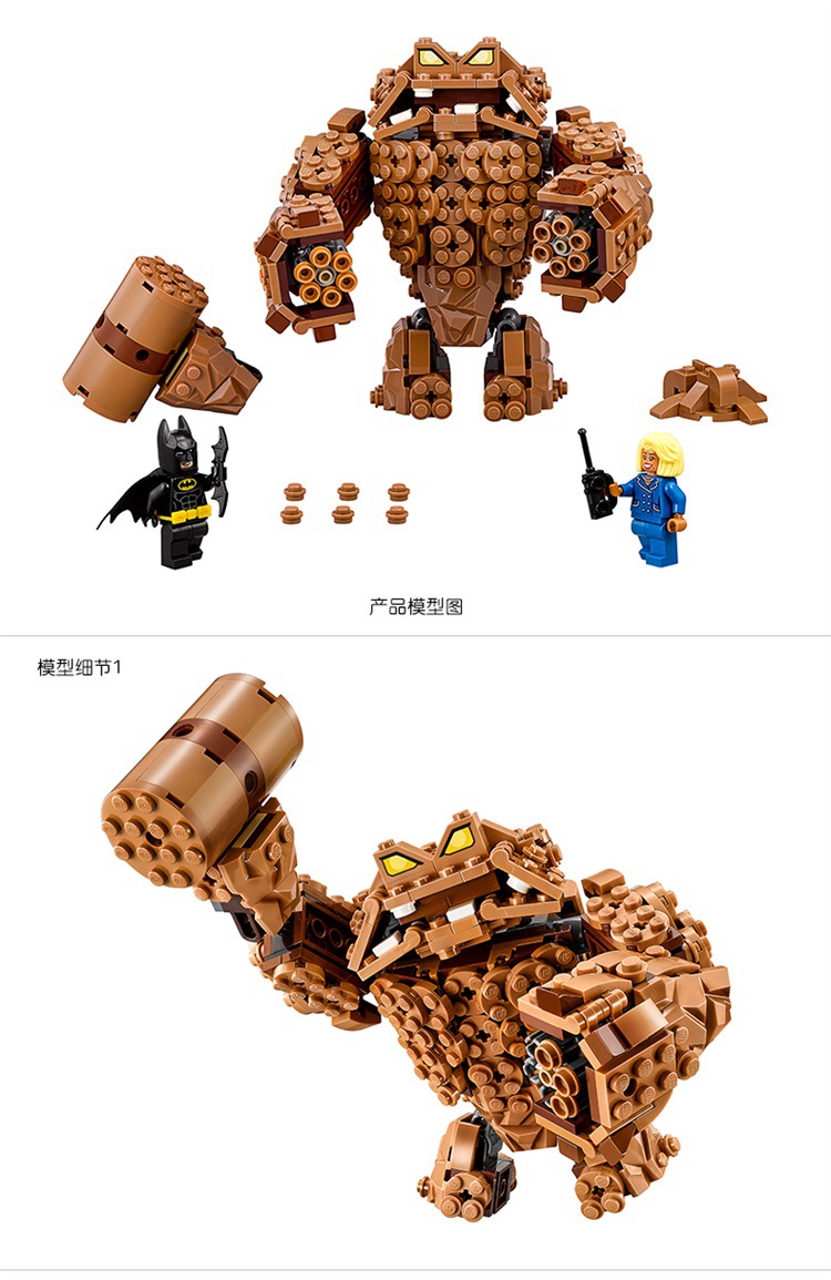 SY 870 Batman Clayface Splat Attack 469pcs