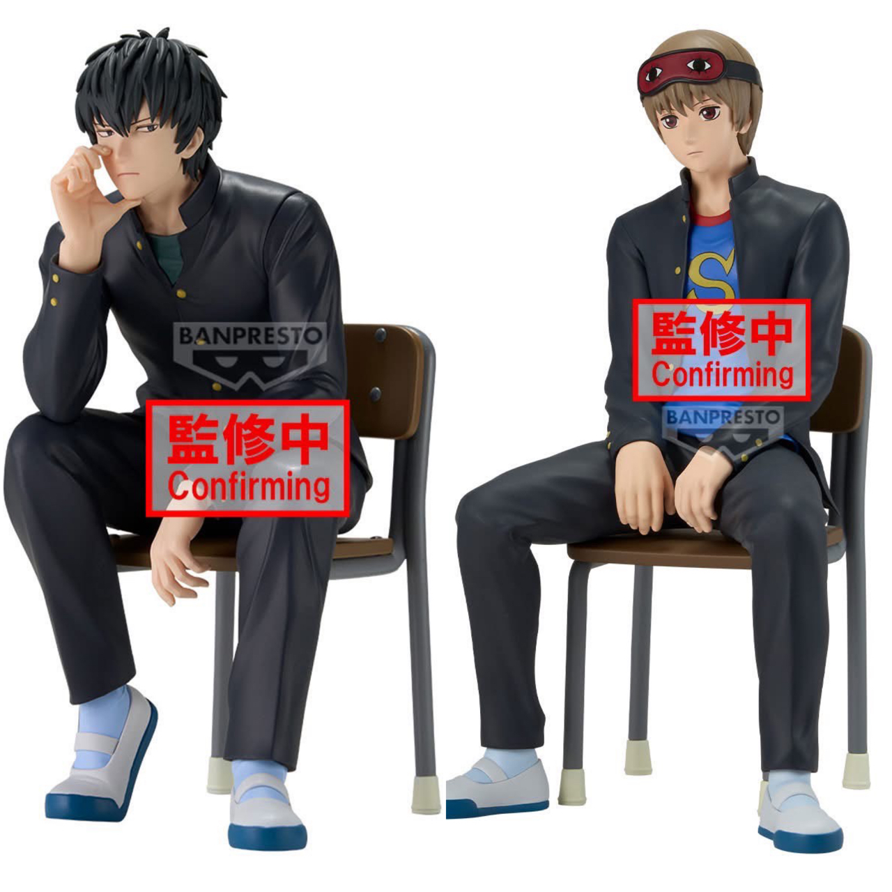 Pre-order : GINTAMA - MR.GINPACHI'S ZANY CLASS DESK FIGURE -TOSHIRO HIJIKATA- / -SOGO OKITA-