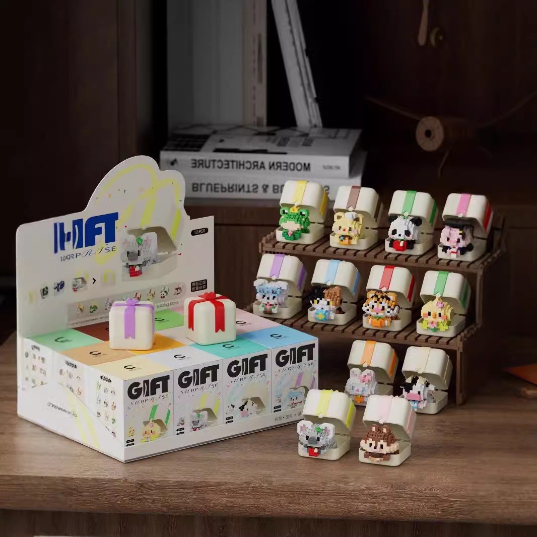 ตัวต่อนาโน Size M - Surprise Box Gift Animal