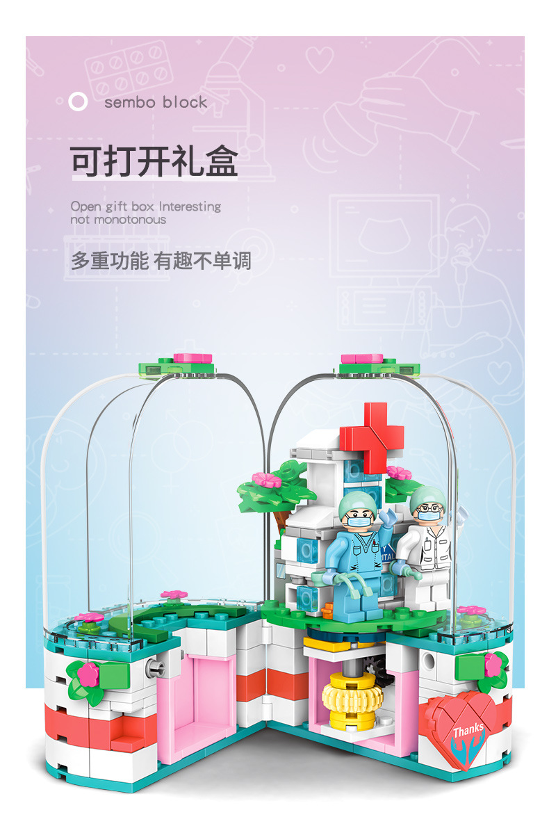 Sembo Block 601100 Nurse’s Day 309pcs