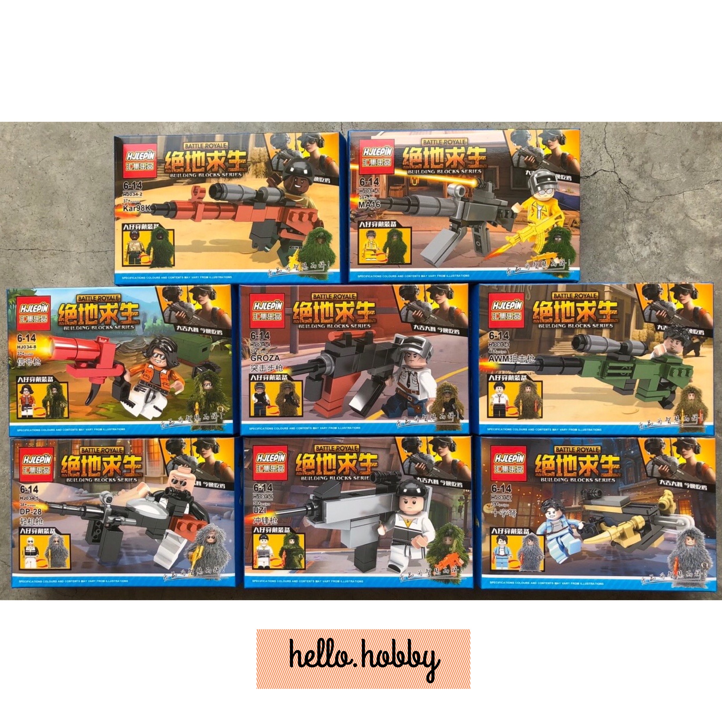 Hjlepin hj 034 1-8 battle royale