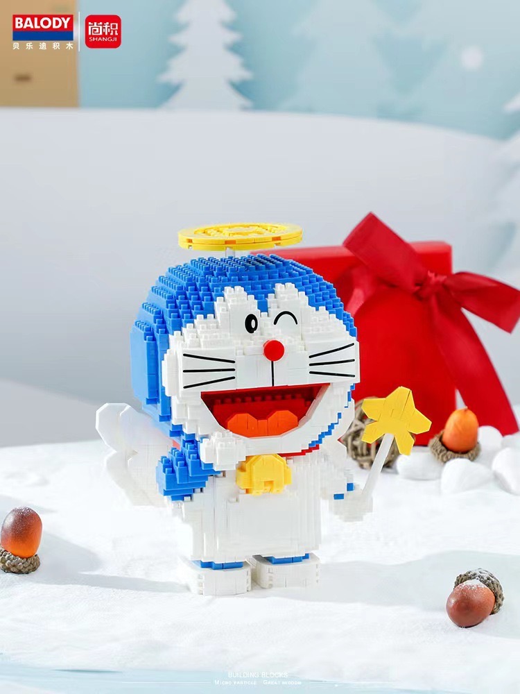 Balody 16300-16303 Doraemon Merry Christmas Theme