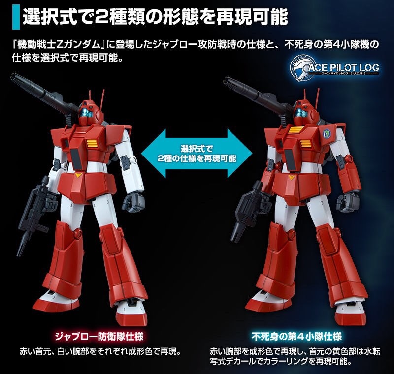 PRE-ORDER : MG 1/100 GM CANNON (RED HEAD) (JABURO DEFENSE FORCE TYPE) PLASTIC MODEL