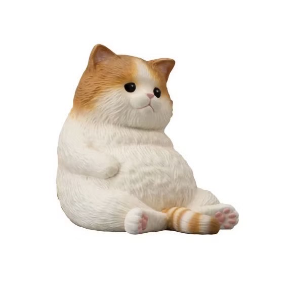 โมเดลแมวพุงนิ่มลิขสิทธิ์แท้ Mocchiri Kororin Cat by Bandai