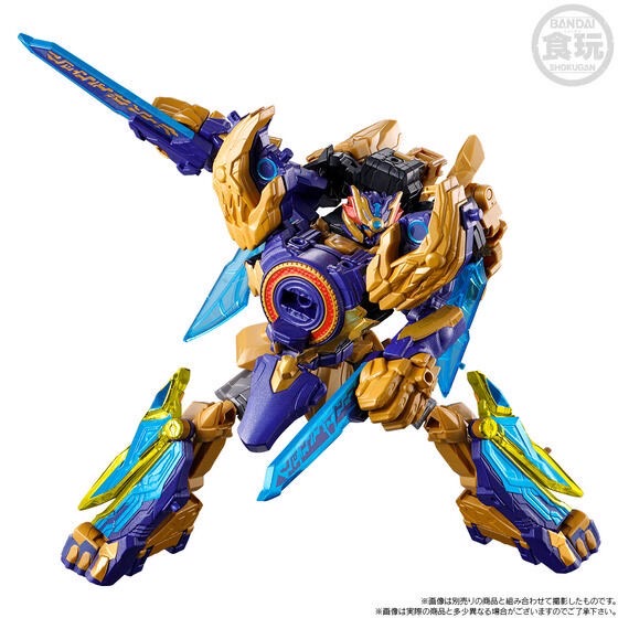 PRE-ORDER : Minipla No.1 Sentai Gozyuger Gattai Series PB RyoTegaSword & BraveTegaSword GozyuWolf