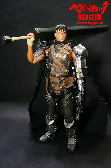 Berserk Guts Black Swordsman 12 inch by Art of War (ชุดผ้า)