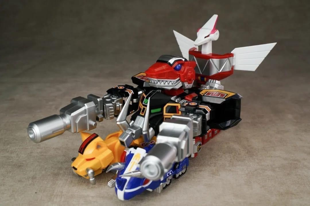 Kyoryu Sentai Zyuranger : MIGHTY DEFORMED Series 01 Daizyujin Dino Megazord by Action Toys