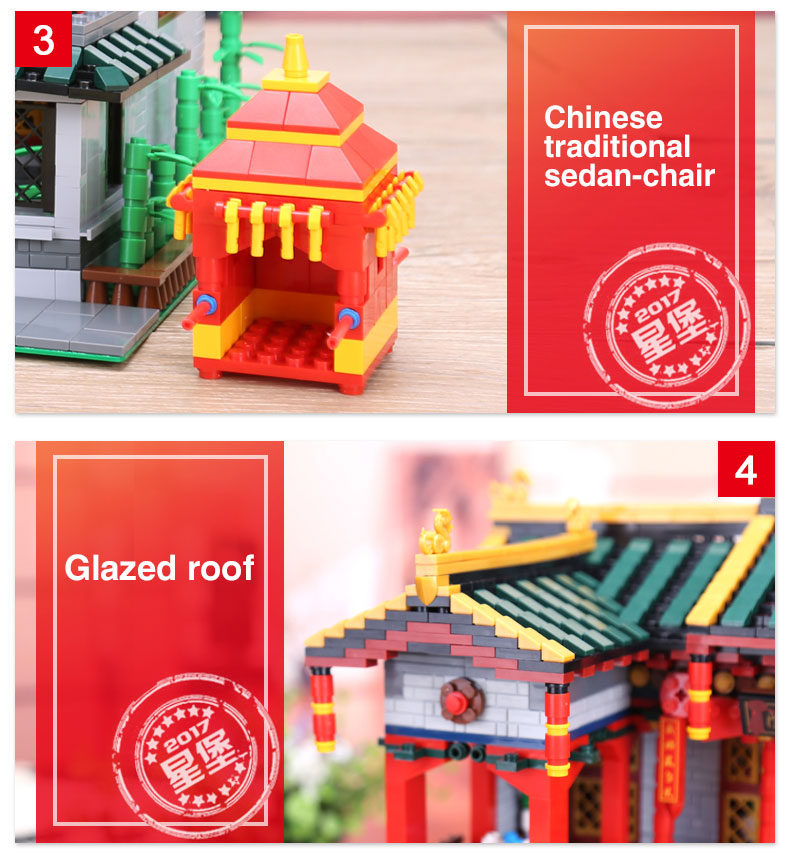 XINGBAO - XB-01003 Yihong Brothel - 3,320pcs