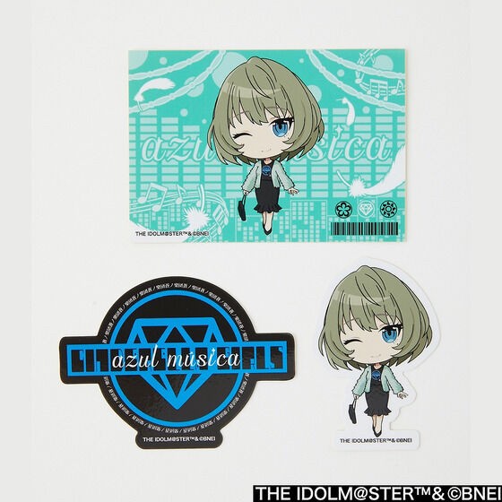 PRE-ORDER : THE IDOLM@STER CINDERELLA GIRLS x R4G 3rd (Ao No Gakudan) Sticker Set