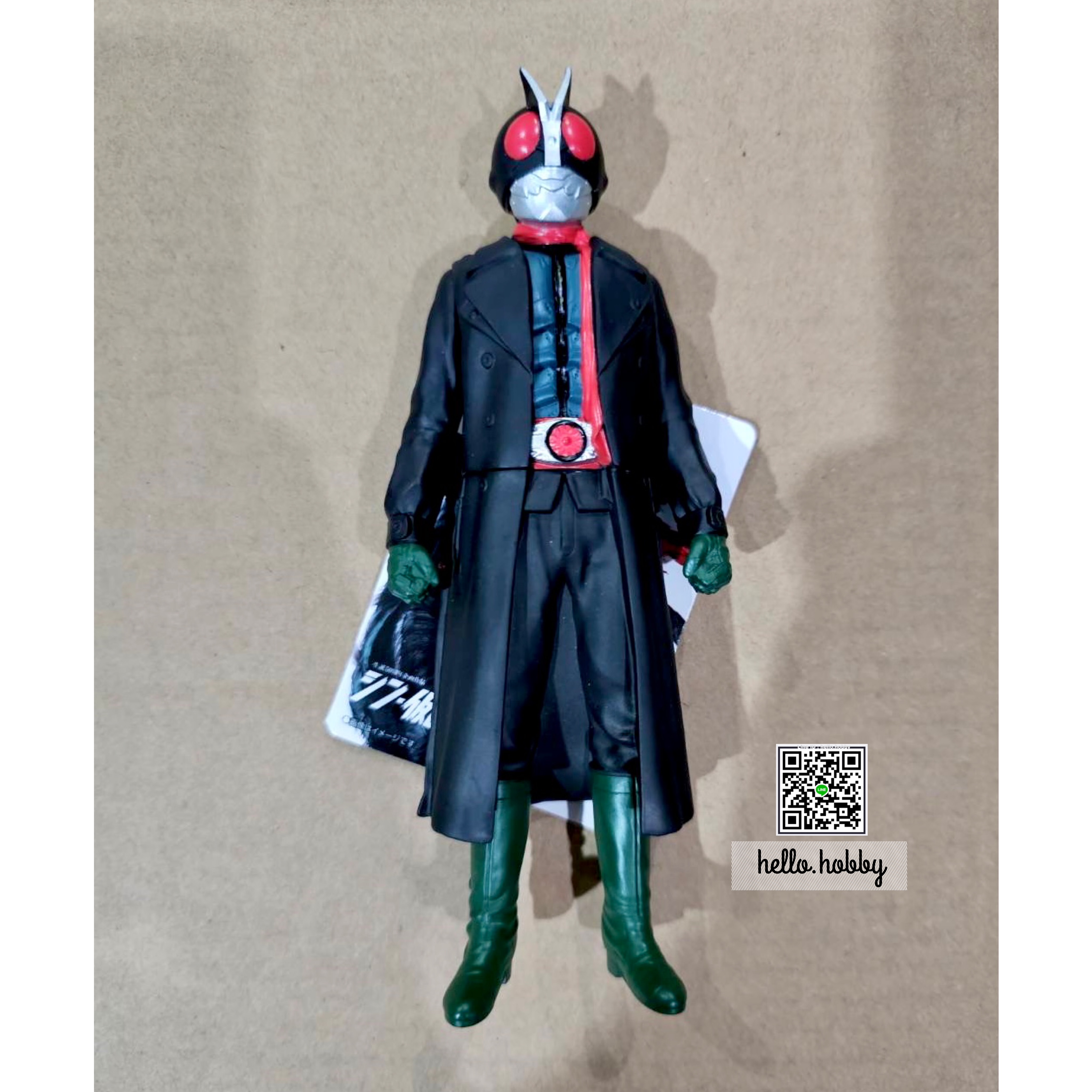 Movie Monster Series Kamen Rider 2 (Coat Ver.) (Shin Kamen Rider) by Bandai