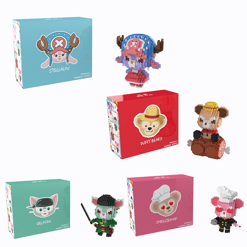 Gejia 6025 Disney x One Piece - Stella Lou / Duffy / Shellie May / Gelatoni