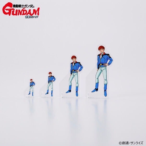 PRE-ORDER : Mobile Suit Gundam: Char's Counterattack Miniature Acrylic Series Acrylic Stand (4 types)