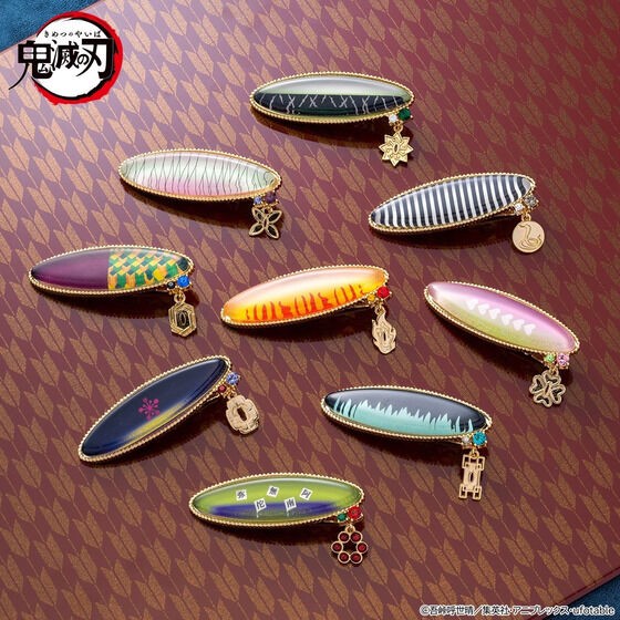 PRE-ORDER : Demon Slayer: Kimetsu no Yaiba Barrette (15 types in total)