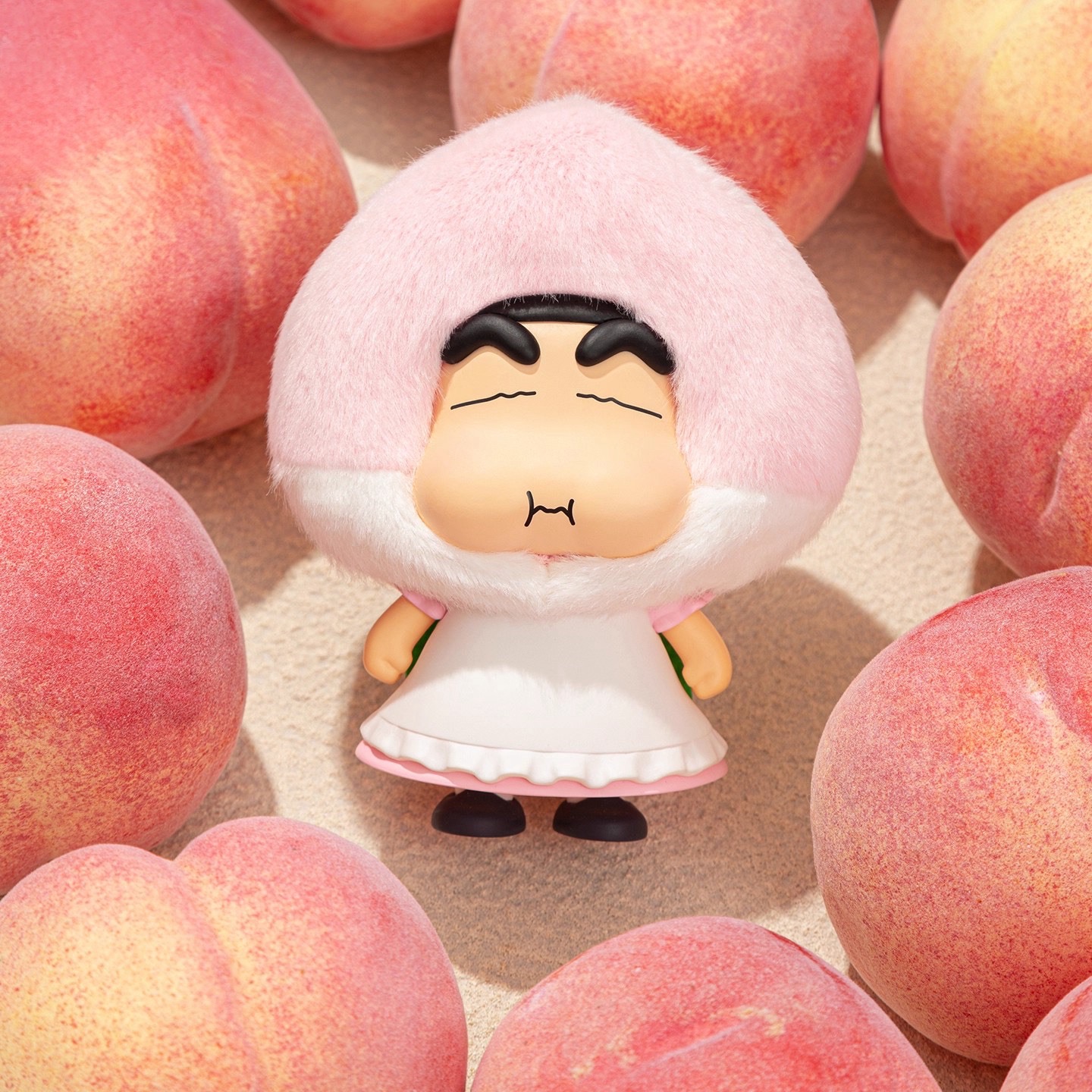 โมเดลพวงกุญแจ Crayon Shinchan - Fruit Cottage Series Pendant Keychain by Top Toy