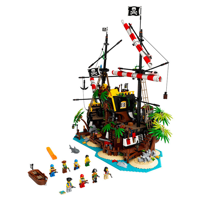 Zebra Blocks 698998 Pirate Ship 2545pcs (ไม่มีไฟ)