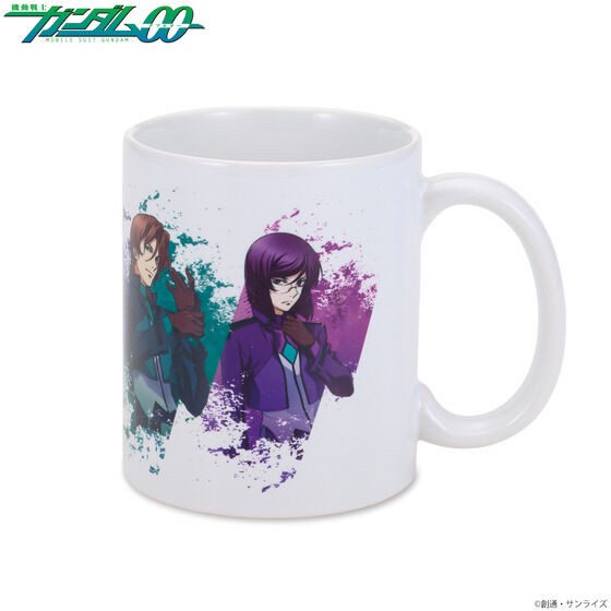 PRE-ORDER : Mobile Suit Gundam 00 Character Illustration Mug