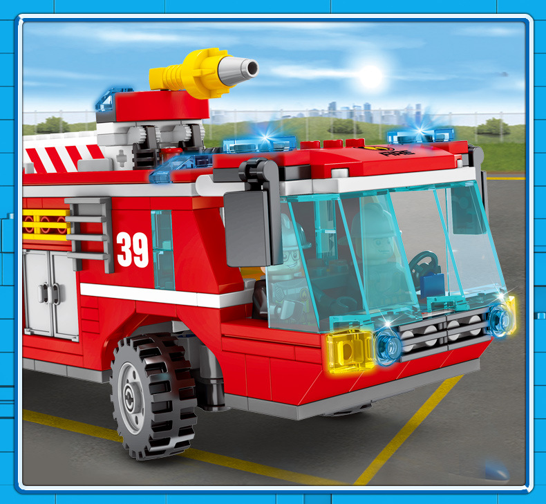 Sembo Block - 603039 Fire Frontline 580pcs