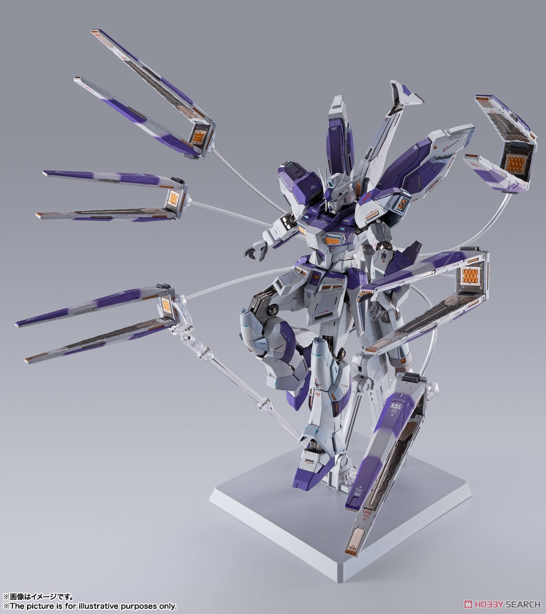 Gundam - Metal Build RX-93-v2 Hi-v (Hi-Nu) Gundam by Bandai
