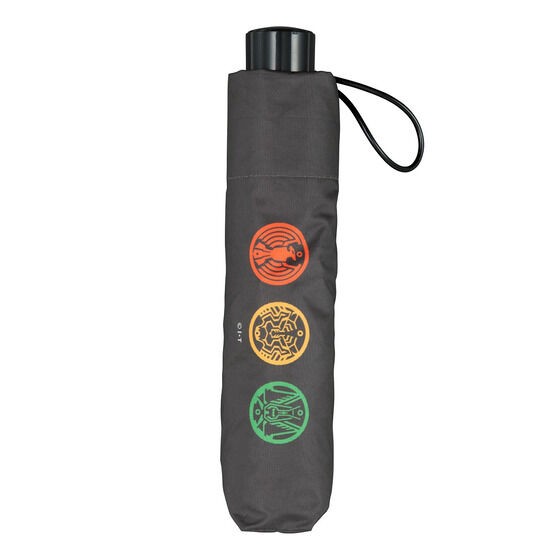 PRE-ORDER : Kamen Rider Folding Umbrella For Both Sunny And Rainy Days Core Medal Pattern