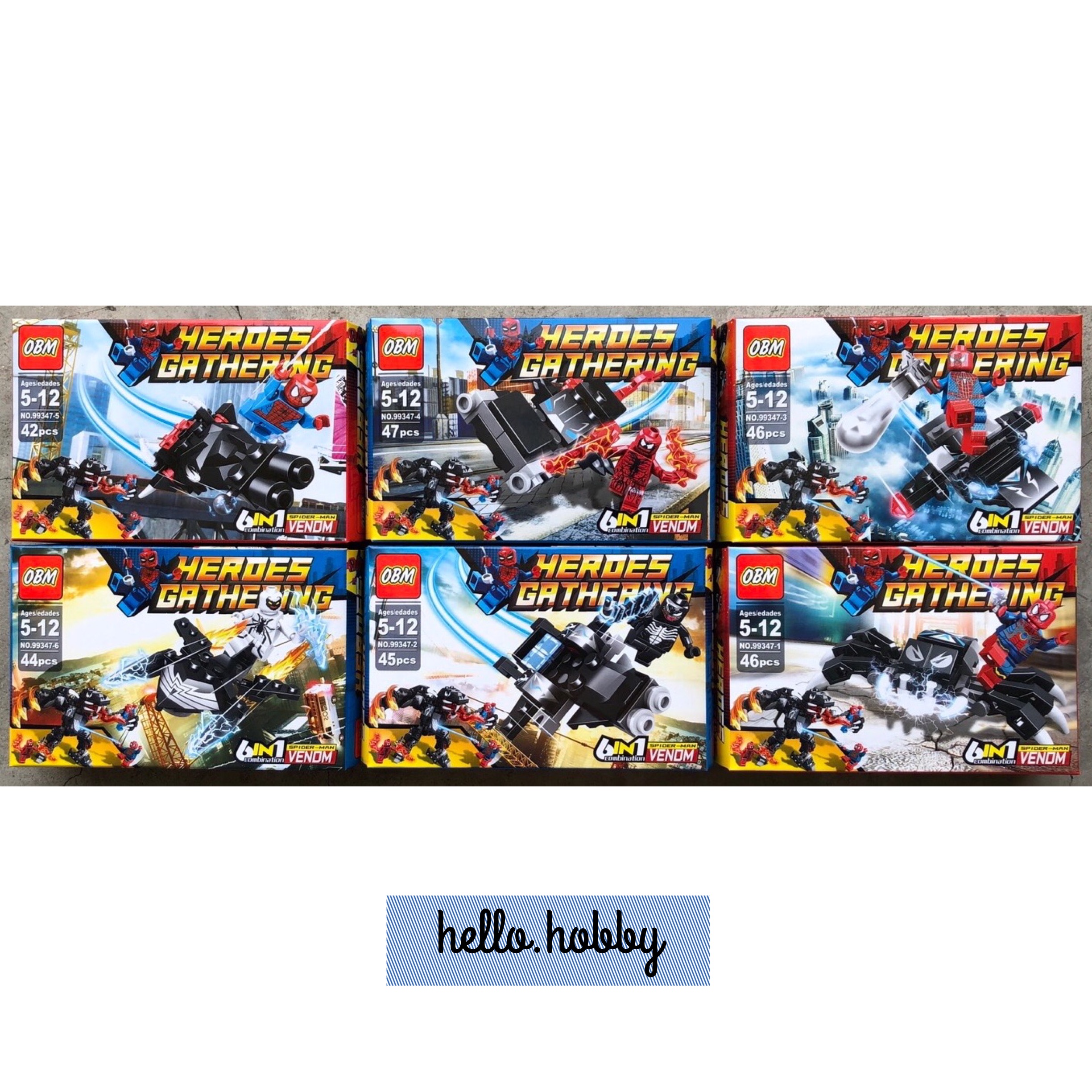 OBM 99347 1-6 Spiderman VS Venom