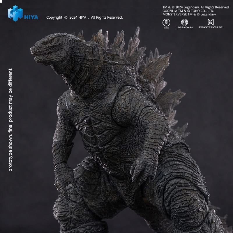 Pre-order : EXQUISITE BASIC+ Series Godzilla vs. Kong (2021) Heat Ray Godzilla Action Figure by Hiya Toys