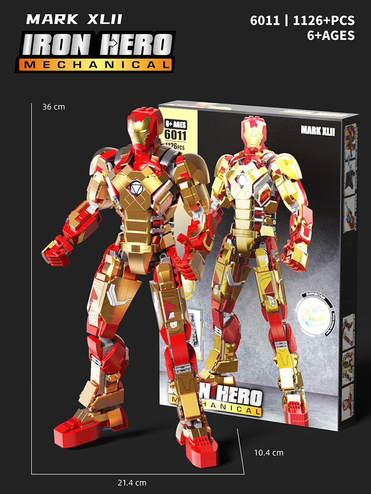 6011 Ironman 1126pcs