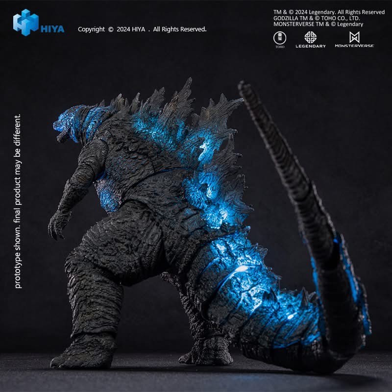 Pre-order : EXQUISITE BASIC+ Series Godzilla vs. Kong (2021) Heat Ray Godzilla Action Figure by Hiya Toys