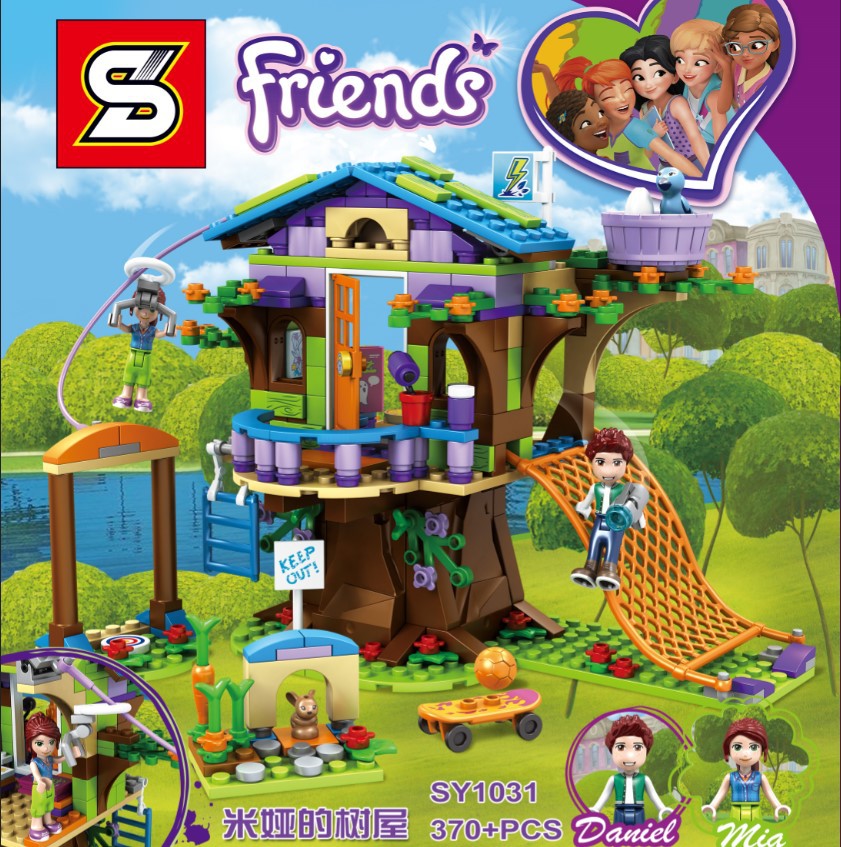 SY 1031 Friends Mia's Tree House 370pcs