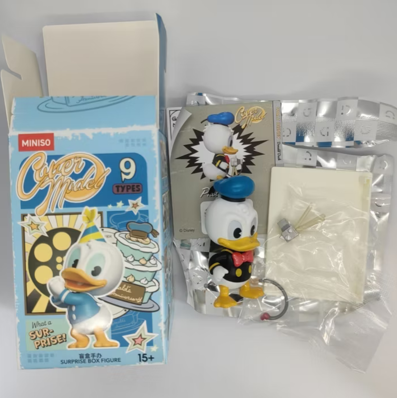 โมเดล ได้ 1 ตัว | Disney - Donald Duck Cover Model Series by Miniso