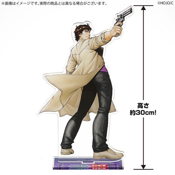 PRE-ORDER : City Hunter x EDWIN SAEBA Shoji Special Edition 503 Slim Tapered Black Pants