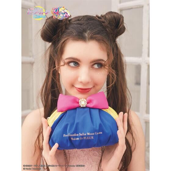 PRE-ORDER : [Maison de FLEUR] Theatrical version "Sailor Moon Cosmos" Ribbon Pouch