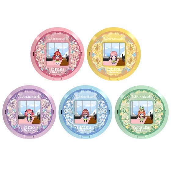 PRE-ORDER : Character touch! -The Quintessential Quintuplets- (Ichika Nakano/Nino Nakano/Miku Nakano/Yotsuha Nakano/Satsuki Nakano)