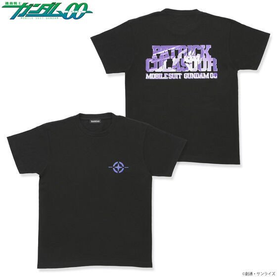 PRE-ORDER : Mobile Suit Gundam 00 Patrick Colasour Item T-shirt