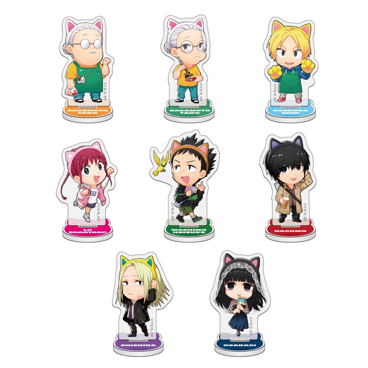 PRE-ORDER : TV Anime "SAKAMOTO DAYS" in NAMJATOWN ~Infiltration Mission Complete!~ Mini Acrylic Stand Collection