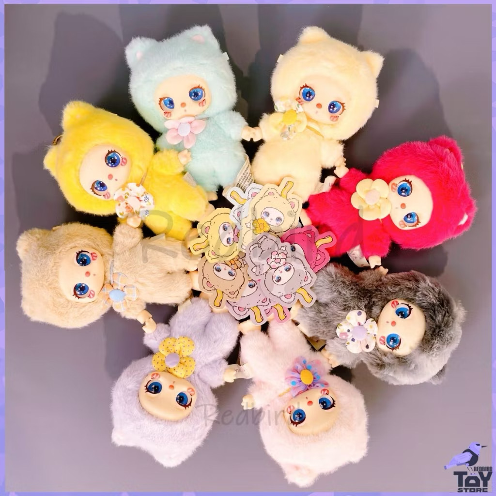 ตุ๊กตาพวงกุญแจ Lilla’s Lucky Cat Plush Toy Series by Leboo Studio