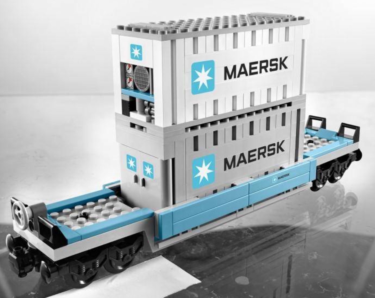 Lepin 21006 Maersk Train 1234pcs