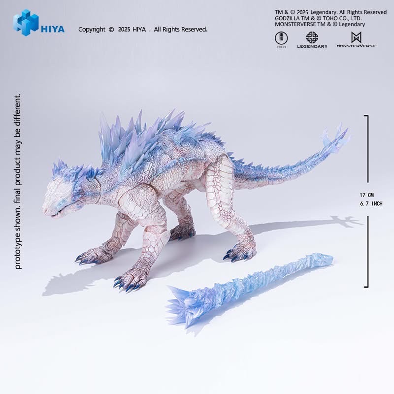 Pre-order : EXQUISITE BASIC Series GODZILLA X KONG: THE NEW EMPIRE Frost Bite Blast Shimo Action Figure by Hiya Toys
