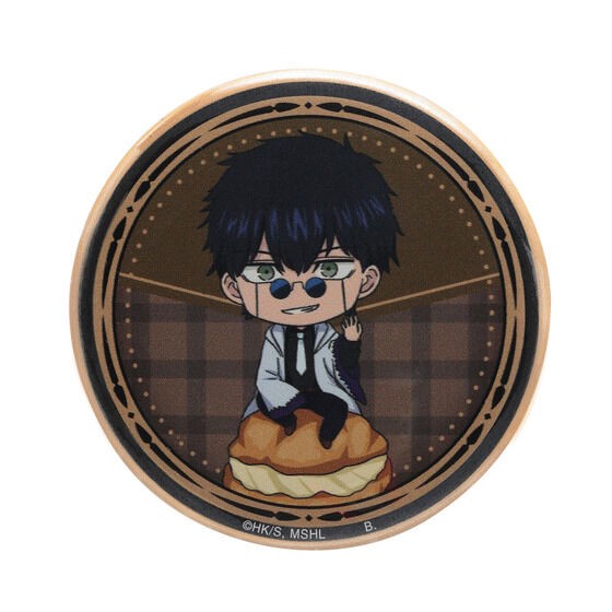PRE-ORDER : [Hapikuro!] Mashle Mini Character Can Badge (10 types in total) (Random)
