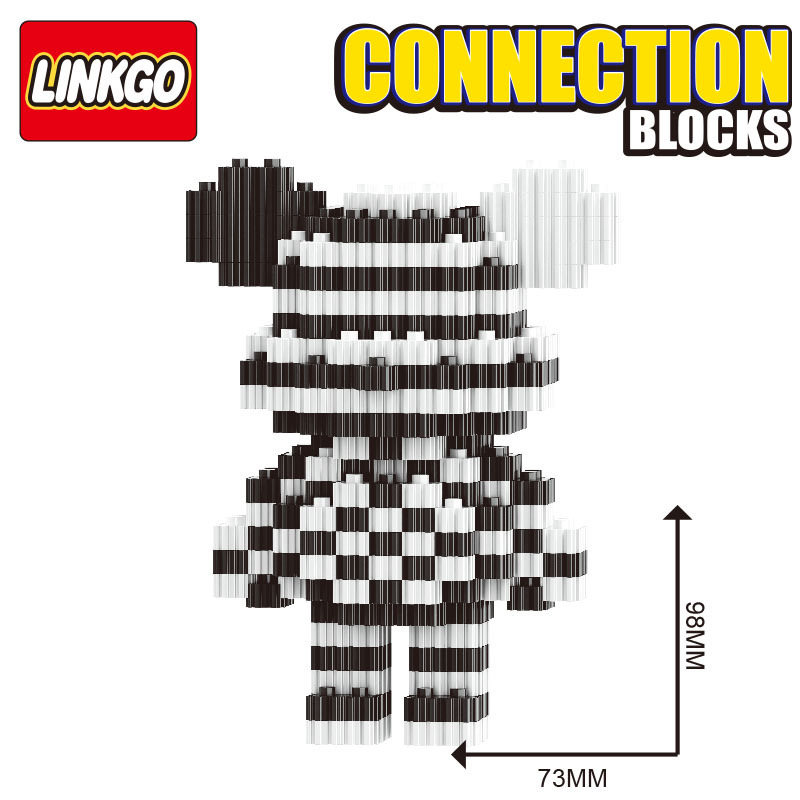 Linkgo 68486-68493 Bearbrick