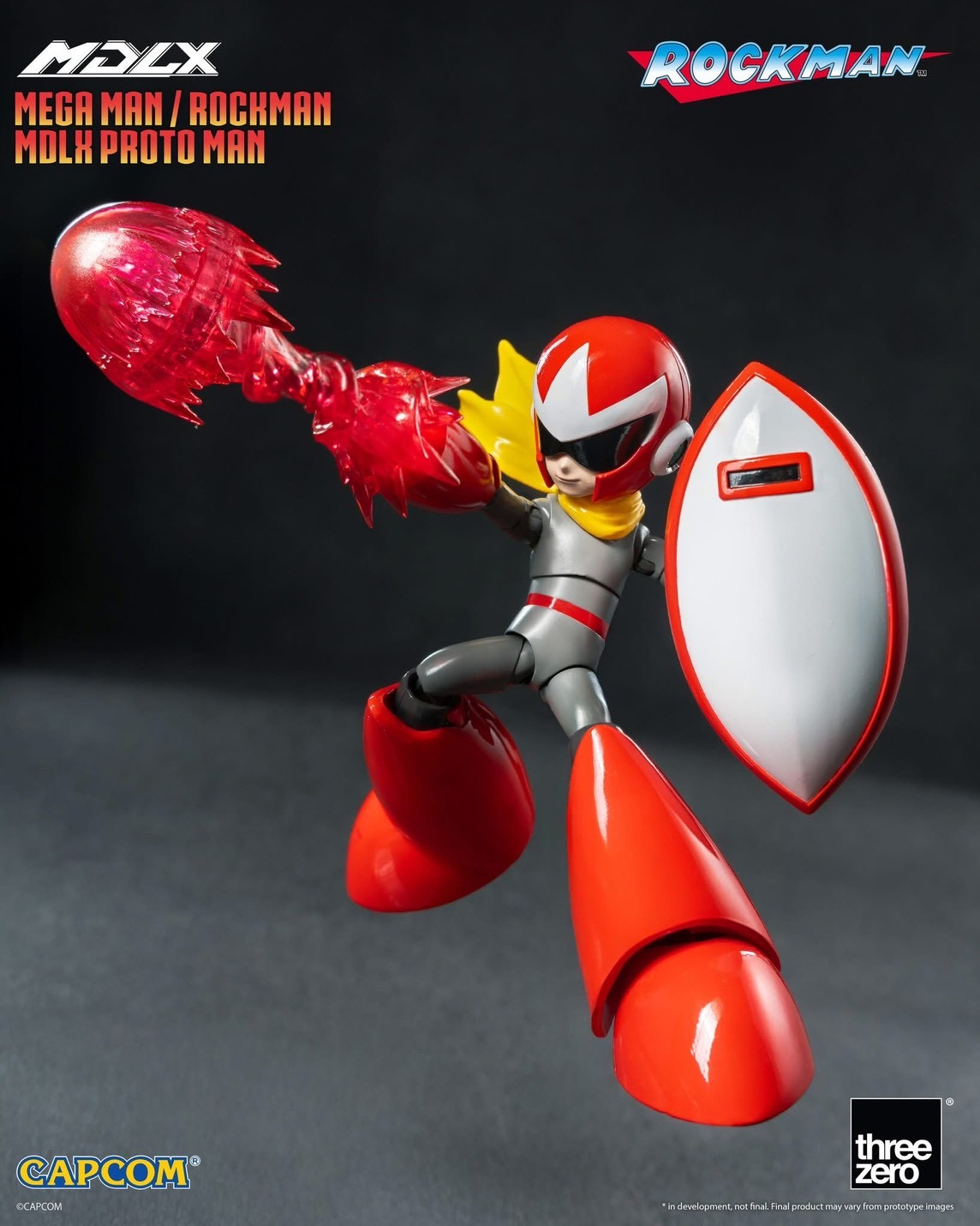 Pre-order : Rockman / Mega Man MDLX Proto Man by Threezero