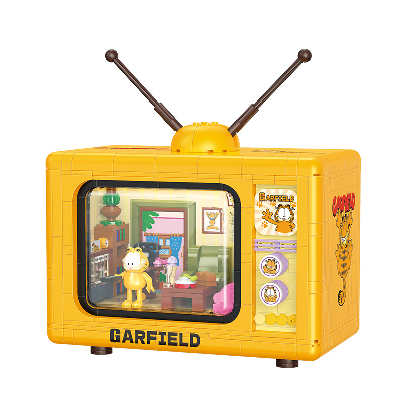 Balody 20145 Garfield Television 1056pcs (มีไฟ)
