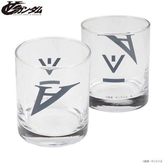 PRE-ORDER : ∀ Gundam Glass ∀ Pattern