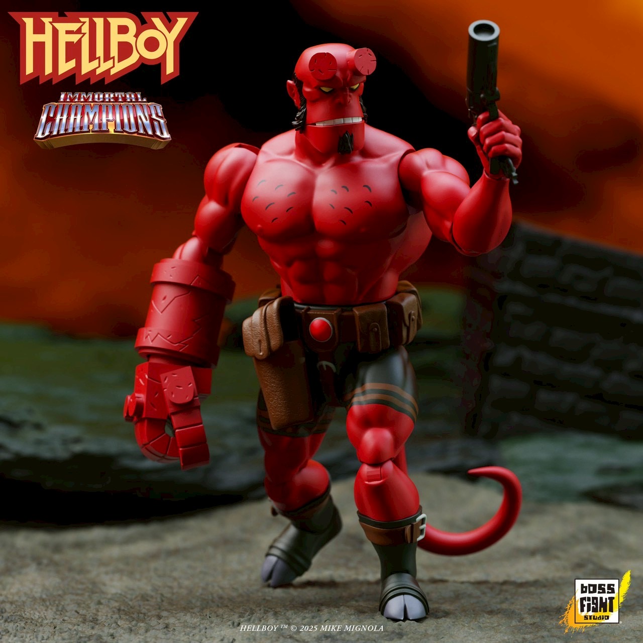 Pre-order : Hellboy Immortal Champions Figure by Boss Fight Studio