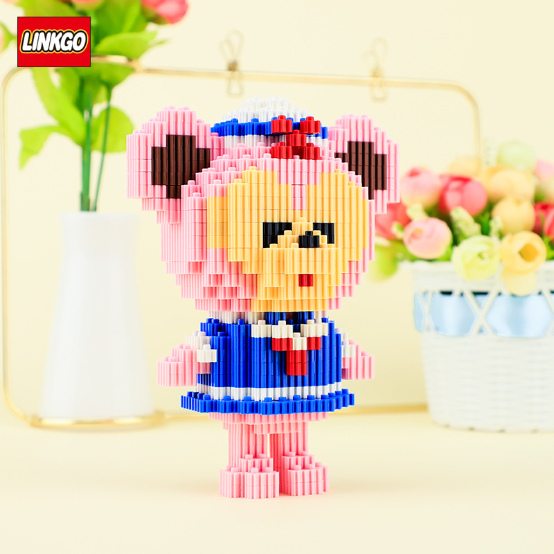 Linkgo 68205-68208 Animals (แบบเฟือง)