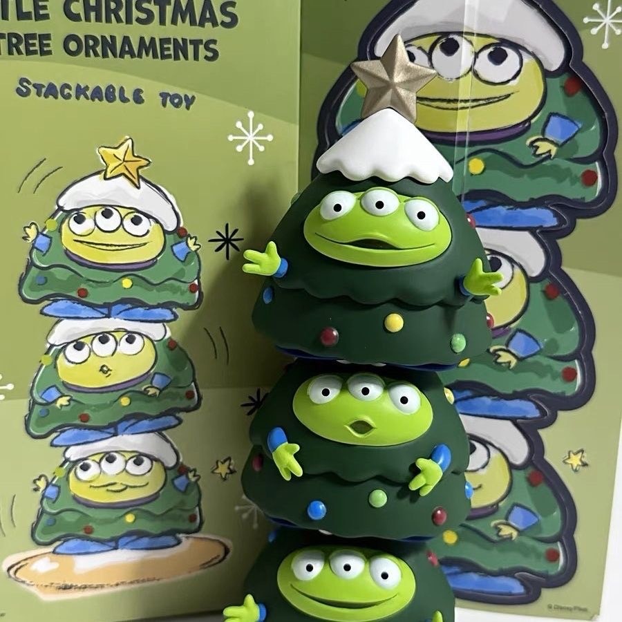 Toy Story - Aliens Little Christmas Tree Ornaments - Stackable Toy by Soap Studio